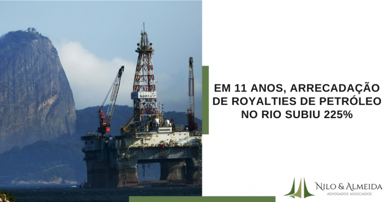 Arrecadação de royalties de petróleo no Rio subiu 225%