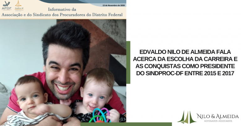 Edvaldo Nilo de Almeida fala sobre carreira e presidência do SindProc-DF