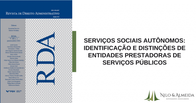 Serviços sociais autônomos: identificação e distinções de entidades prestadoras de serviços públicos