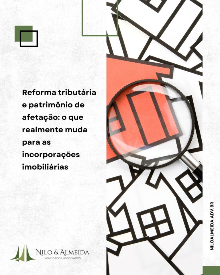 Reforma tributária e o patrimônio de afetação